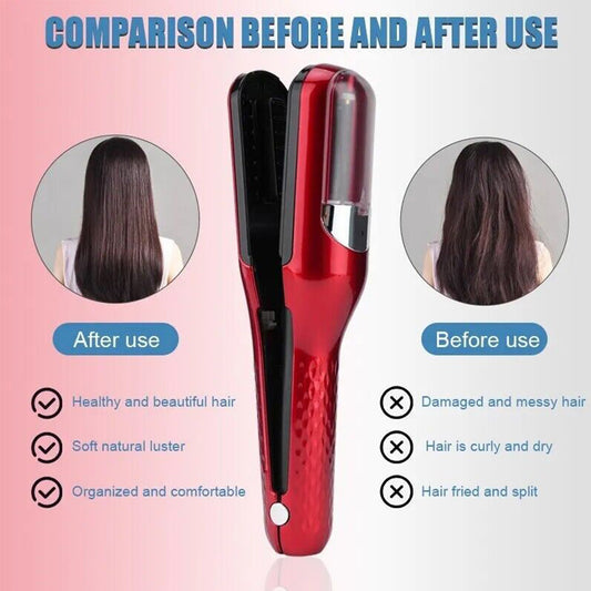 Split-Ender Mini - Automatic, Hair Repair Split End Remover Trimmer For Dry, Splitting, Damaged And Brittle Split Ends, Men And Women Hair Styling Beauty Tool